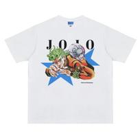 Jojo 2026 Full Time Warm and Comfortable Cotton Anime Clothes Vintage Oversize Streetwear Graphic Tops Tees Men Clothing 4XL
