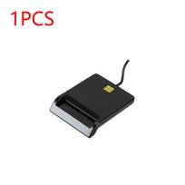 1-10Pcs Stable Operation USB 2.0 Smart Card Reader for DNIE ATM CAC IC ID Bank SIM Card Cloner Connector for Windows Linux