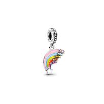 Pandora Spalvingas Vaivorykštės 925 Sidabro Pakabukas Moteriški pakabukai 799351C01 Multicolor
