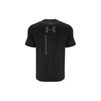 Under Armour Vent Graphic Crew Neck Short Sleeve T-Shirt Men Black 1365217-001 L