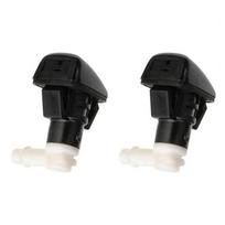 2 vnt. 68102968AB Automobilio priekinio stiklo valytuvo vandens purškimo antgalis Jeep Cherokee black