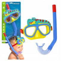 Diving Set: Mask, Snorkel, Swimming Goggles, Dinosaur