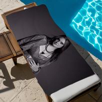 Towel Beach Bath Quick-Drying Lightweight Singer Portable Sauna Camping Swim D-DeTeresa Pool Travel W40*H60(CM)