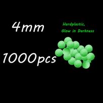 1000 vnt. plastikiniai žėrintys žvejybos karoliukai Šviečiantys takelažo karoliukai sūraus vandens žvejybos terminalo reikmenys 4 mm 6 mm 8 mm 10 mm 4mm