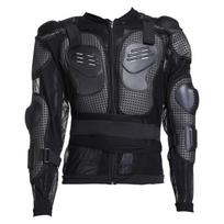 Motocross Racing PE Shell Armor Motociklo vairavimo kūno apsaugos striukė Colete su šviesą atspindinčia juostele Moto Priedai Cool L juoda