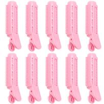 Curler Volumizing Hair Clips Large Rollers for Volume Root Curly Miss Volumizer Tool Spiral Pins rožinė