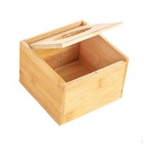 Bamboo The Rectangular Tissue Dispenser for Office Countertop S
