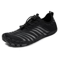 Lauko upelio batai braidžiojimui, neslystantys paplūdimio batai, basomis nardymo batai, plaukiojimui, dviračių sportui, fitnesui, vyriški ir moteriški penkių pirštų batai 36 juoda