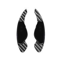 Carbon Fiber Steering Wheel Shift Paddle Shifter For Jaguar XE XEL F-Type F-Pace