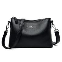 Genuine leather tote bag  high-capacity cowhide handbag for women