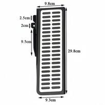 LHD Car Pedals for VW Jetta Mk5 Golf 5 6 Scirocco CC Rabbit EOS Tiguan for Skoda Octavia A5 Superb Yeti for Seat Altea Leon Toledo Rest