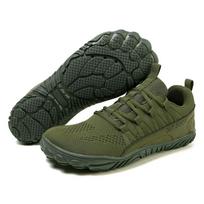 Wide Foot Toes Aqua Shoes Men Mesh Thick Soles Aquashoes Outdoor Hiking Wading Upstream Shoes Big Size 46 47 39