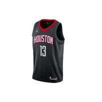 Jordan NBA Fan Edition Jersey James Harden No. 13 Houston Rockets 2020-2021 Season Men Sport Basketball Jersey Black CV9478-016 XL