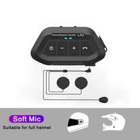 1200 mAh motociklo šalmas belaidės ausinės BT 5.0 Bluetooth šalmo ausinės balso padėjėjas Moto ausinės motociklo ausinės