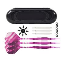 3Pcs/pack 19g Soft Tip Darts Set Standard PET Flight Aluminum Shafts Plastic Tip Darts with Storage Box for Beginner
