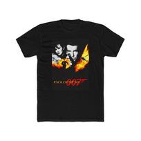 Golden eye bond 90s gamer retro gaming sailor jerrry vintage Men's Cotton Crew Unisex T-Shirt L