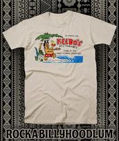 Retro Tiki Tee T Shirt Rum Mug Restaurant Bar Cocktail Kelbos Los Angeles CA Unisex T-Shirt XXL