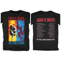 Guns N Roses Use Your Illusion I albumas 100% medvilnės Vyriški marškinėliai Dont Cry Dont you cry tonight muzika Trumpomis rankovėmis Marškinėliai S
