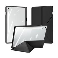 DUX DUCIS Clear Case for Samsung Tab S10 FE Plus/S9 Ultra/S6 Lite, Detachable Cover with Snap-On, S Pen Holder, Auto Wake/Sleep S6 Lite 2022 2024 juoda