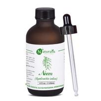 Naturalis Neem Oil for Skin and Hair - Pure Therapeutic Grade Neem Oil for Acne,Skin Hydration, Soothing Irritated Skin - 120ml 120ML