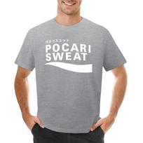Pocari Sweat Japanese Logo TShirt black t shirt new edition t shirt funny t shirt hippie clothes mens graphic tshirts anime S