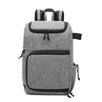 Outdoor Portable Camera Bag Waterproof Travel DSLR Camera Backpack Large Capacity Photo Backpack for Digital Camera pilka spalva