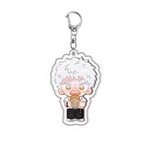 Cartoon Anime The Summer Hikaru Died Figure Acrylic Keychain Kawaii Cute Bags Charm Students Key Chain Ring for Women Accesorios about 5cm