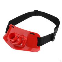 Big Game Fighting Belt Waist Gimbal Rod Holder - Popular Useful Fish Tool raudona