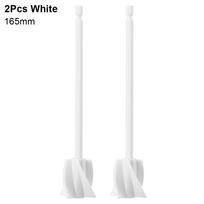 2Pcs Plastic Epoxy Resin Mixer 165cm With Drill Chuck Paint Pigment Mixer Mixing Stirring Paddle Rod Electric Drill Attachment