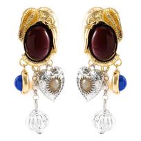 2024 New Personality Vintage Multiple Geometric Pendants Necklaces for Women Holiday Party Zircon Gifts Wholesale