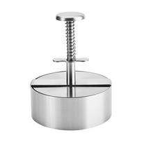 Stainless Steel Burger Press Non Stick Hamburger Patty Maker for Beef BBQ Vegetables Dishwasher Safe Kitchen Cooking Tools