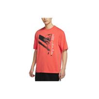 Jordan Flight Print Basketball Performance Short Sleeve T-Shirt Men Tops Grass-Orange CV5109-884 XS