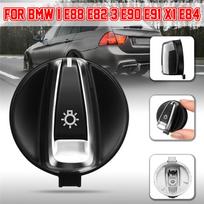 Chromuotas AUTO priekinių žibintų jungiklio mygtukas BMW 1 E88 E82 3 E90 E91 X1 E84