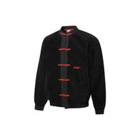 Puma CNY Frog-Button Faux Shearling šilta striukė Unisex striukės juodos 536058-01 XS