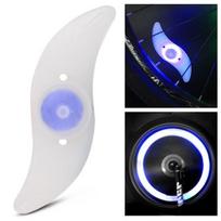 Colorful LED Bike Wheel Light, Waterproof Easy Install Bicycles Wheel Spoke LED Lights with 3 Modes for Bicycle mėlyna