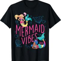 Barbie - Mermaid Vibes T-Shirt S juoda