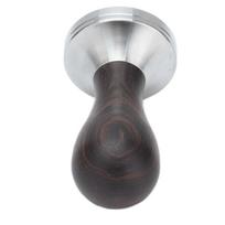 53mm Coffee Powder Tamper Stainless Steel Coffee Hammer with Wood Handle for Home Office