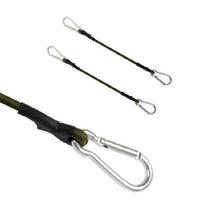Outdoor Bungee Cord with Carabiner Hook Lashing Luggage Tie Elastic Strap 30cm