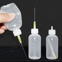 Plastikinis 50ML skysčio alkoholio buteliukas dozatoriui kanifolijai litavimo pastai telefono PCB valymui litavimo remonto įrankiams