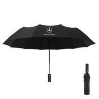 Automatinis sulankstomas vėjui atsparus skėtis nuo saulės automobiliui Mercedes-Benz A B C E S V R Klasės A45 C43 CLA GLA GLB GLC SLK SL Vito GLE