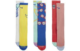 Nike Everyday Cushioned Crew Socks 3 Pairs FB3290-901 L yellow