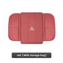 Car Leather Armrest Box Pad Memory Foam Armrest Mat For Mitsubishi Eclipse Lancer Outlander Pajero ASX Colt I200 Space Triton Ex