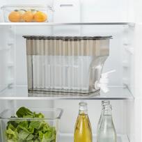 Large Capacity Water Dispenser Jug With Tap For Fridge Horizontal Storage Anti-Fall Thickened kava