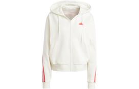 Adidas Future Icons Full Zip Hoodie Jackets & Coats Women's Jade White IS3679 XL