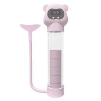Adjustable Resistance Breathing Dumbbell Trainer Breathing Training Device  Fitness Equipment rožinė