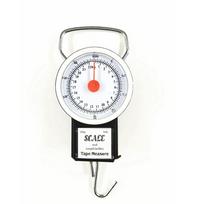 Measure Travel Dial Suitcase Luggage Scale Kitchen  Fish Measurement Hanging Hook Weighing Scales 22kg