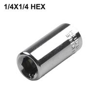 8 Types 1pc Impact Socket Adapter 1/2 To 1/4 1/4 3/8 Square Nut Quick Wrench Ratchet Adapter Converter Hexagon Socket Tool Parts