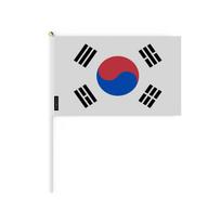 Mini Drapeau de la Corée du Sud – 20 x 30 cm – À Tenir à la Main – Polyester – 1 pièce – Pixelforma gryna