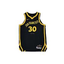 Nike Stephen Curry No. 30 Golden State Warriors City Edition Jersey, 2023-24 Men Tops Black Yellow DX8759-010 XXXL