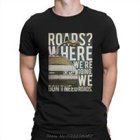 Back To The Future Men T-shirt Back To The Future Crazy Tees Short Sleeve O-neck T Shirt Cotton Tops Fashion Casual Tshirt M